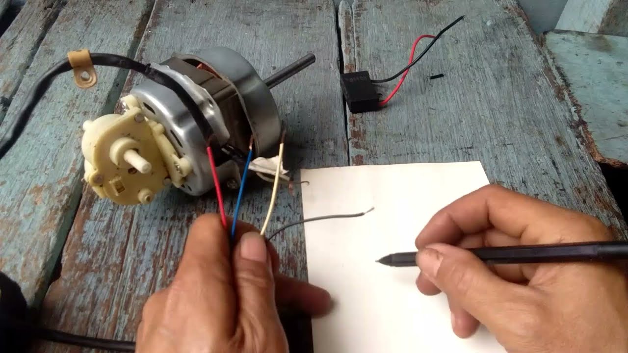 #1 Cara jamper kabel kipas angin mati ,lilitanPutus  tanpa buka dinamo