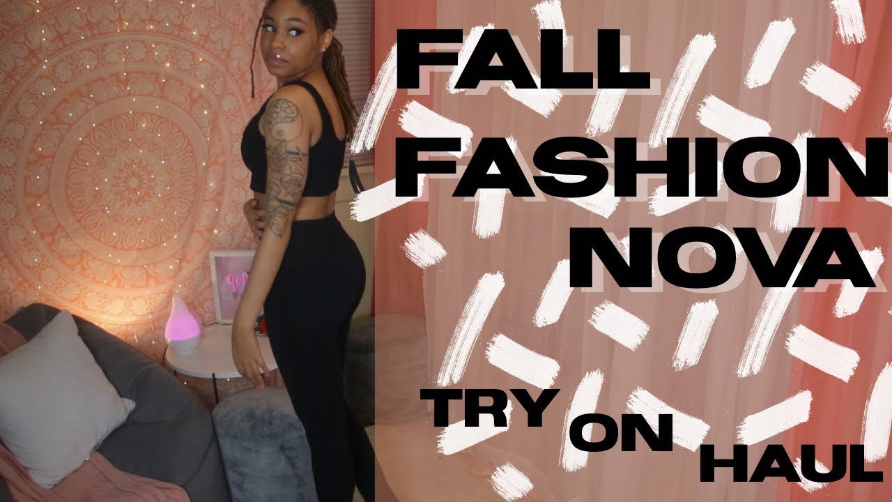 Fall FashionNova Try on Haul l IAMJAMIE