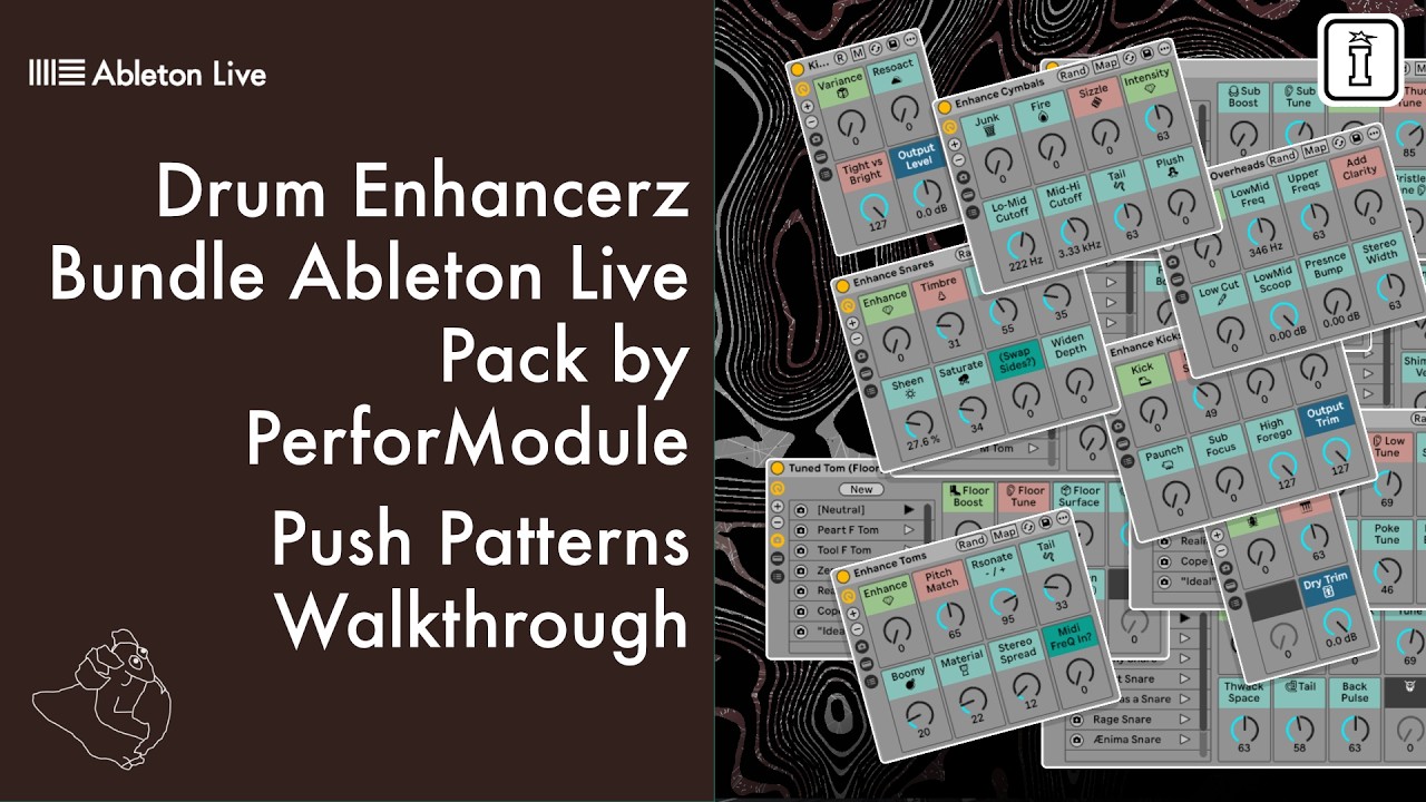 Пошаговое руководство по использованию пакета Drum Enhancerz Bundle для Ableton Live от Performod...