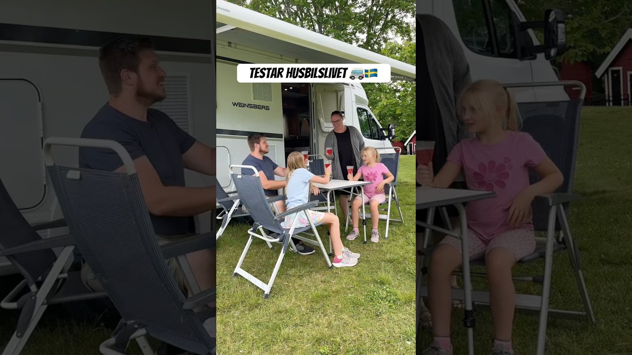 Testar husbilslivet 🚐🇸🇪