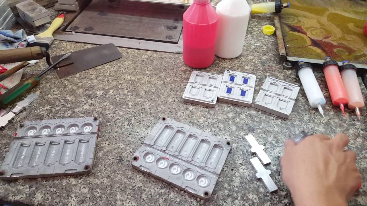 Soft PVC USB case making process