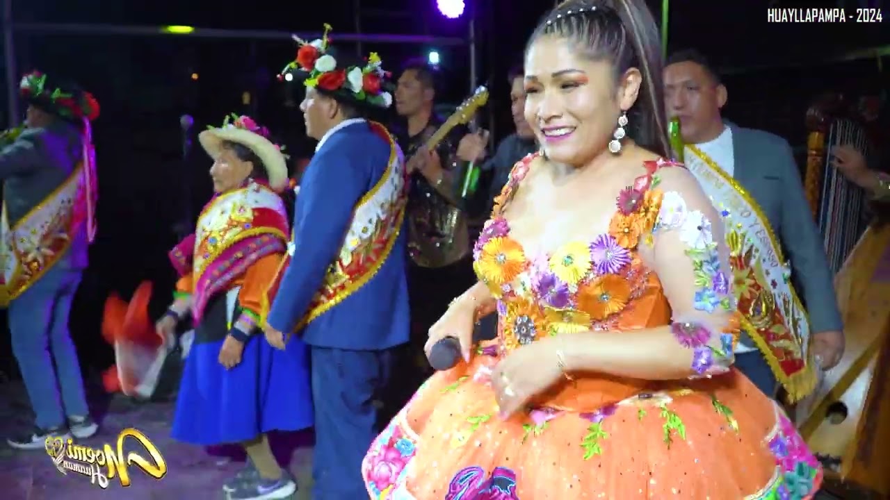 NOEMI HUAMAN EN HUAYLLAPAMPA 18 DE AGOSTO 2024 CAPITANA OLINDA PAICO DE JESUS .
