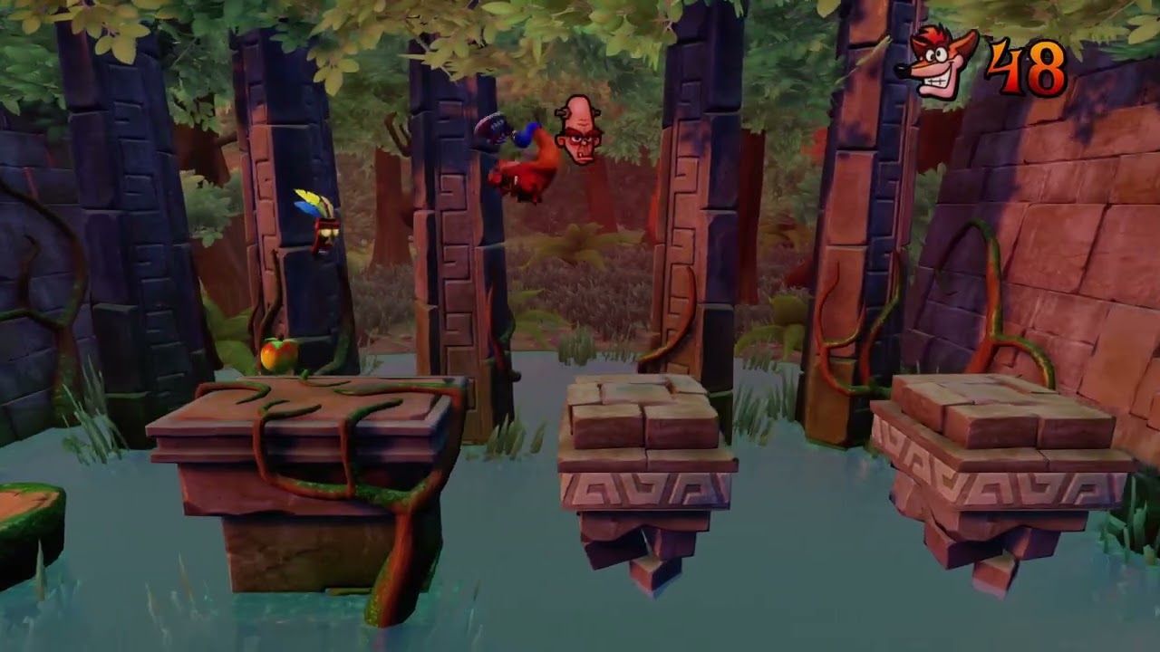 serie Crash Bandicoot remake Com a trilha do PS1 part 2