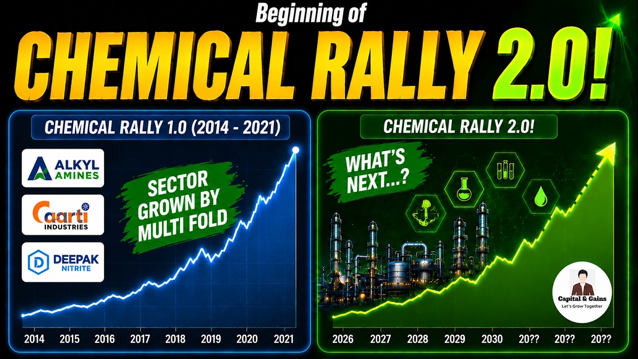 Is it a Beginning of Chemical Sector Rally ? Best Small cap chemical business to study for long term