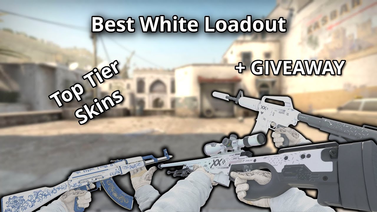 Best Full White Loadout For CS2 + Giveaway 100 $