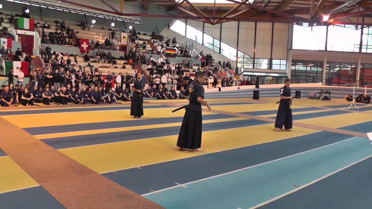 Instructor Franck Dominé Demi final 2nd European Championship