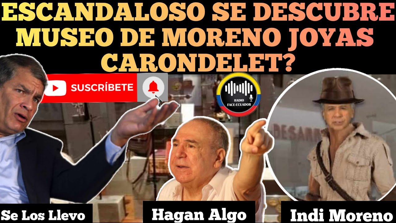 SE DESCUBRE MUSEO EN DEPARTAMENTO DE LENIN MORENO EN QUITO CON JOYAS PERDIDAS DE CARONDELET RFE TV