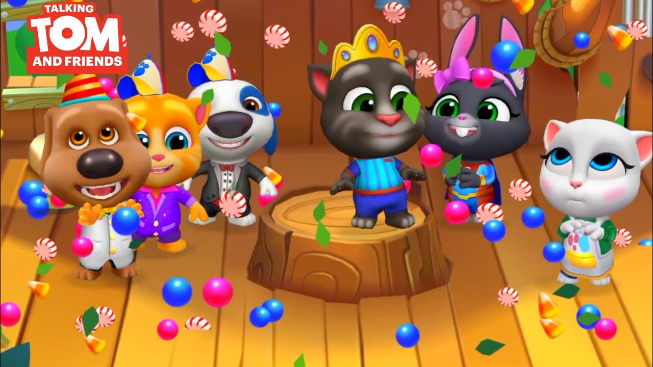 Mega Treehouse 🛠️ Talking Tom Shorts 🤩Talking Tom🐱Water Balloon Battle