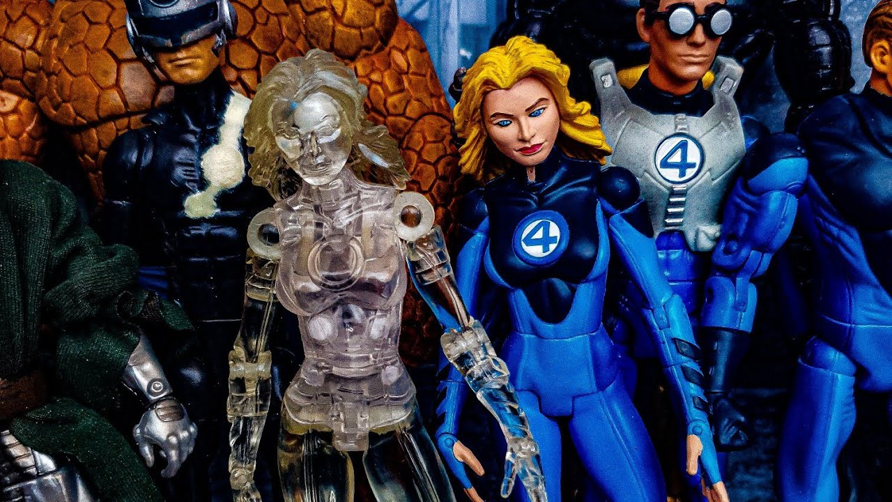 Ультимативная фигурка женщины-невидимки | Классика Фантастической четверки, невидимая женщина, ра...