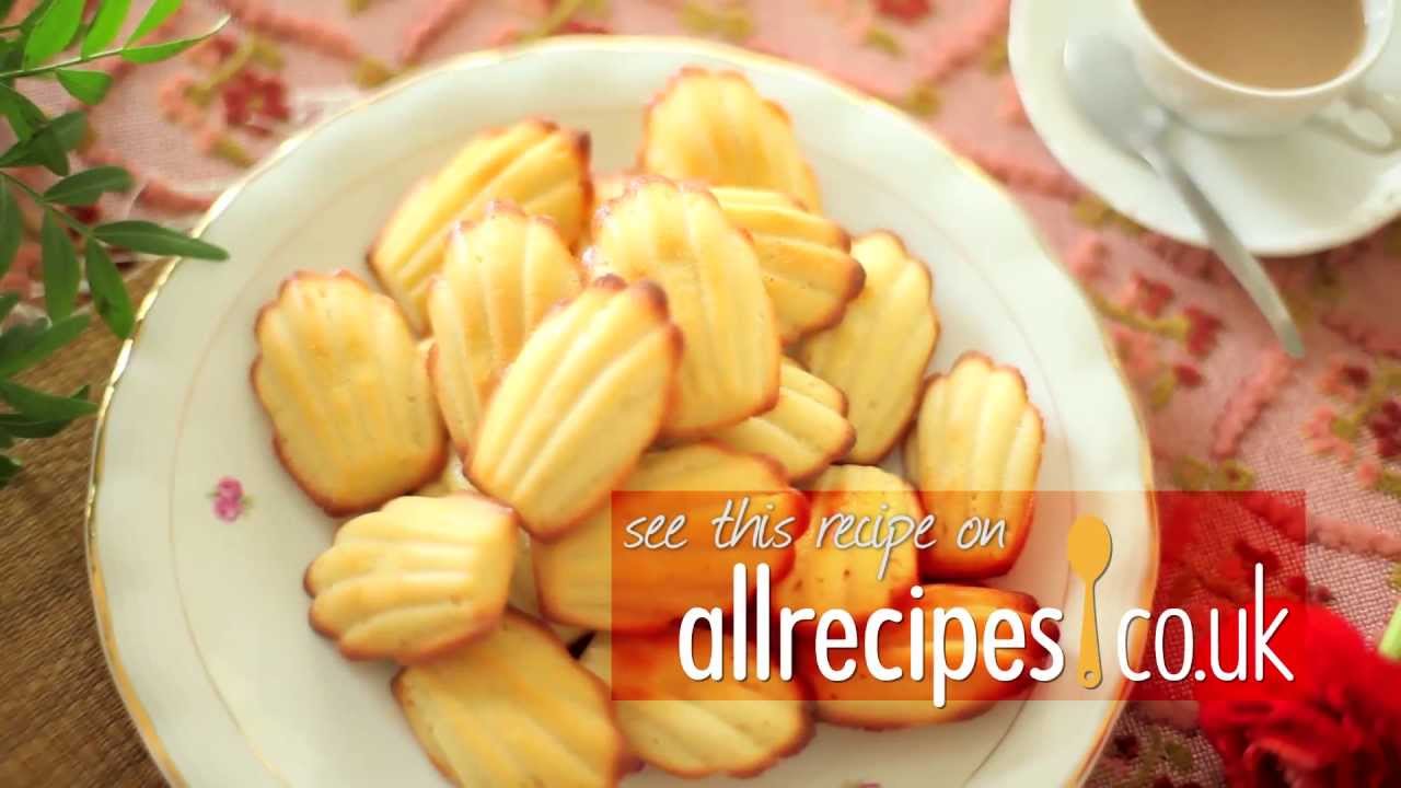 Madeleines recipe video