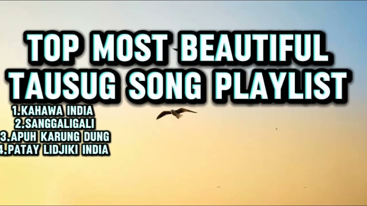 Min min (top most beautiful tausug song playlist. By min min