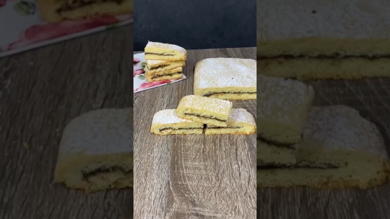 Biscotti alla Nutella golosi #shortvideo #shorts