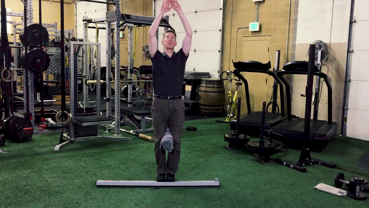 Lumbar-Hip - Uphill-Downhill Toe Touch - Dr. Scott A. Jones