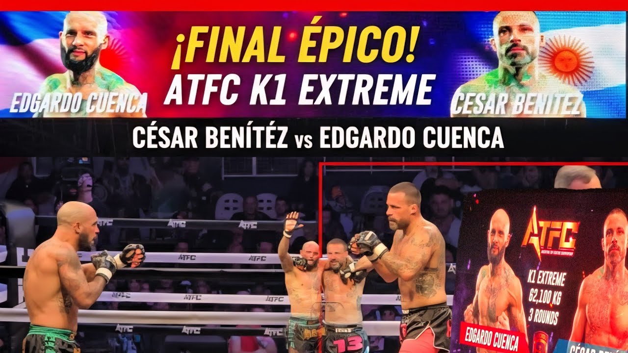 César Benítez vs Edgardo Cuenca ATFC 8 de noviembre 2025 