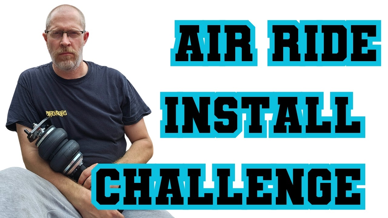 Maxload AIR suspension install CHALLENGE on the MK1 Golf