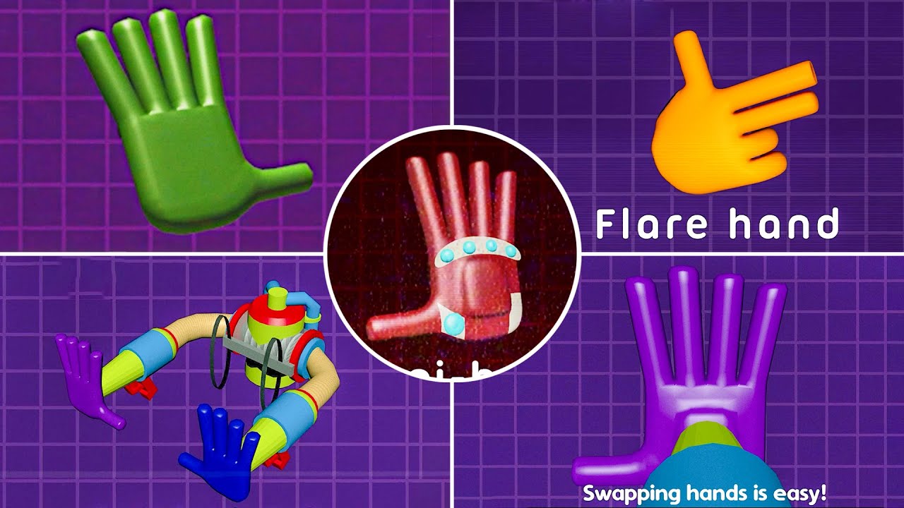 УЧЕБНЫЕ ПОСОБИЯ ДЛЯ ВСЕХ РУК — Игра с Поппи: Главы 1, 2, 3, 4, 5