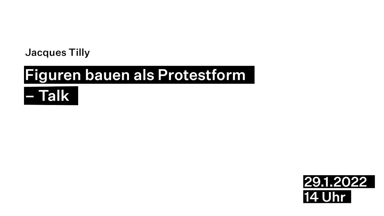 Figuren bauen als Protestform