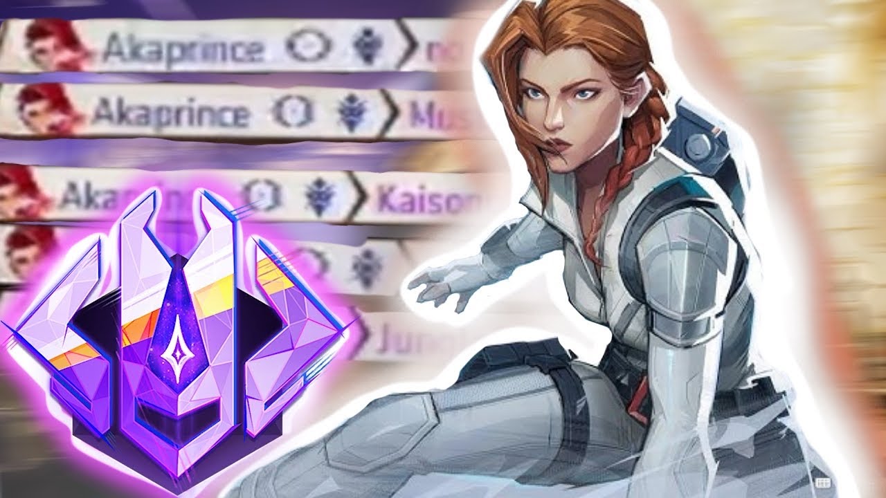 DOMINATING with the white suit BLACK WIDOW skin