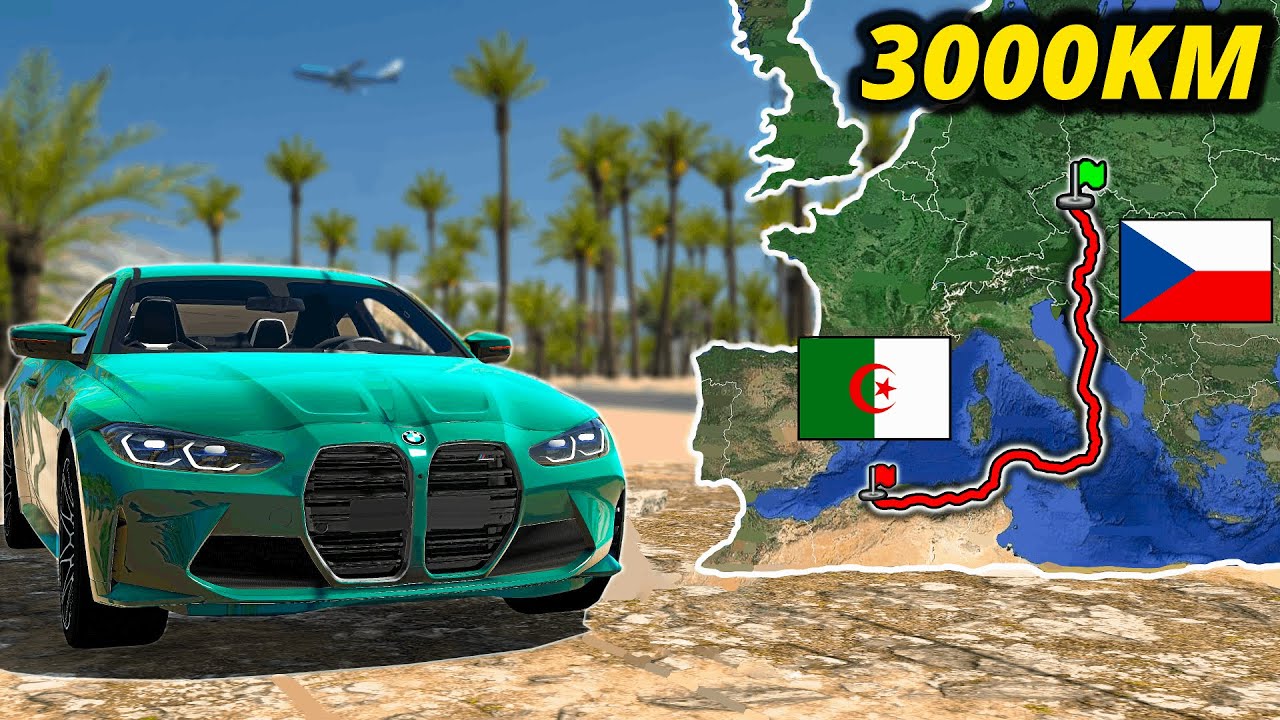 ETS2 Longest Road Trip (Prague to Algiers) Czechia to Algeria | Euro Truck Simulator 2
