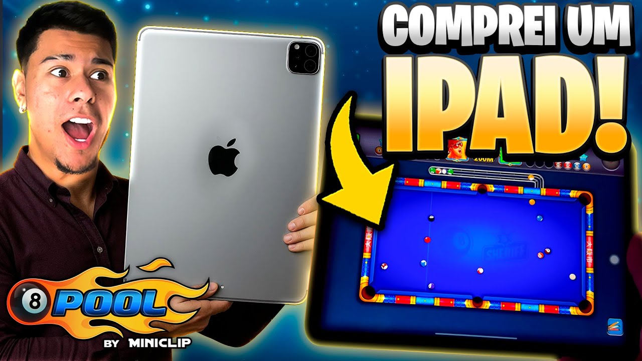 I bought an iPad to play 8 Ball Pool 📲