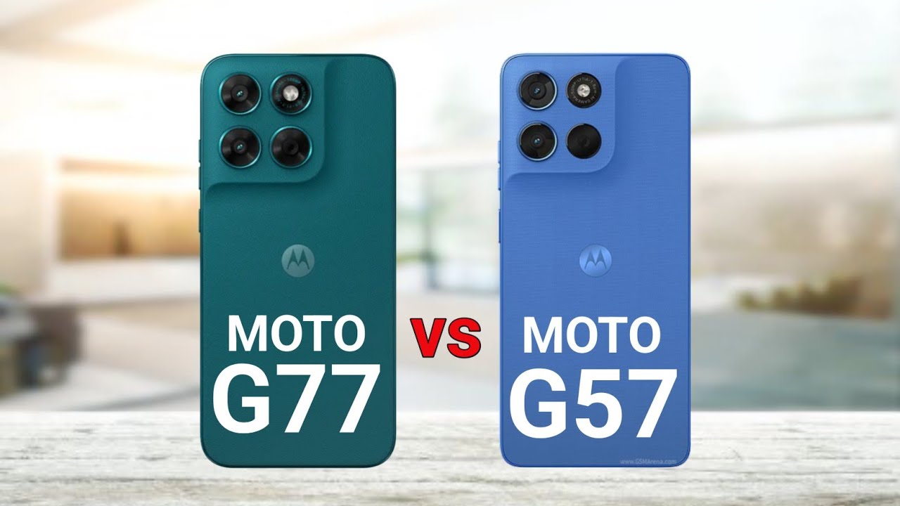 Motorola Moto G77 vs Motorola Moto G57