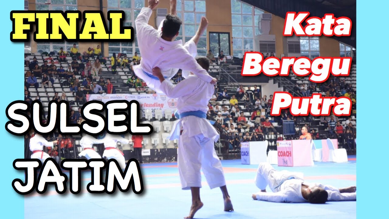 FINAL Kata Beregu Putra Sulsel vs Jatim - PRA PON 2019