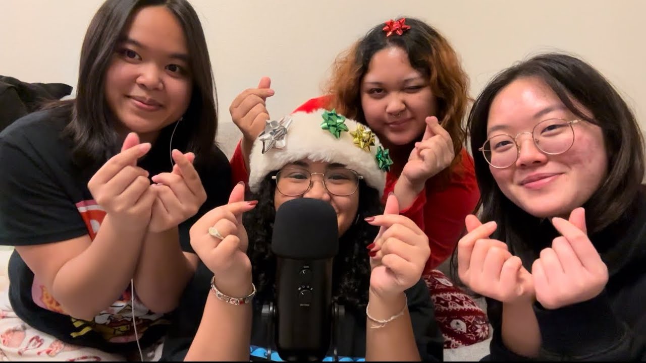 ASMR with Friends ❤️ | Secret Santa Haul