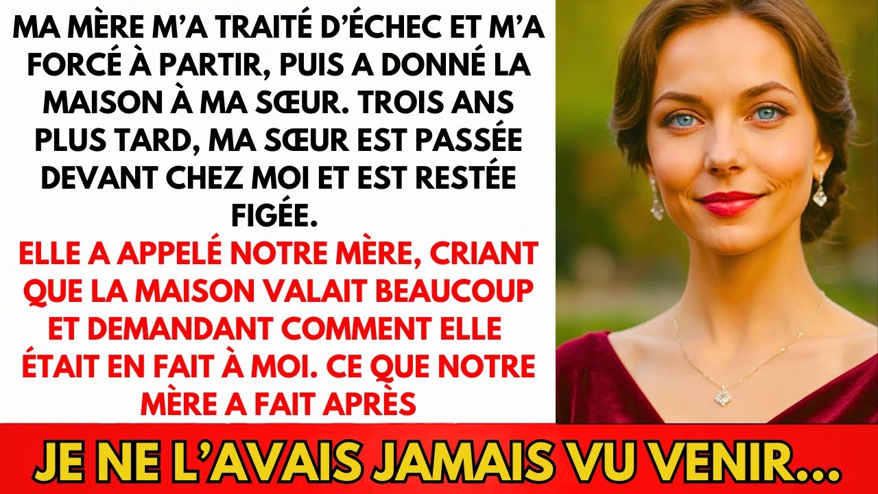 Au Dîner, Maman M'a Expulsée Et A Donné La Maison À Ma Sœur—Alors J'ai Fait Ça...
