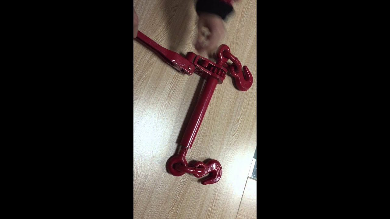 Ratchet load binder with folding handle