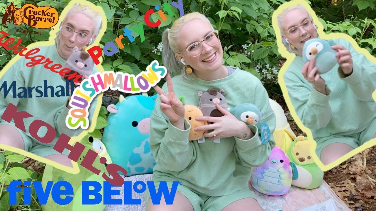 Squish Hunt, Squish Mail! Return to Youtube with a big Squishmallow hunt!