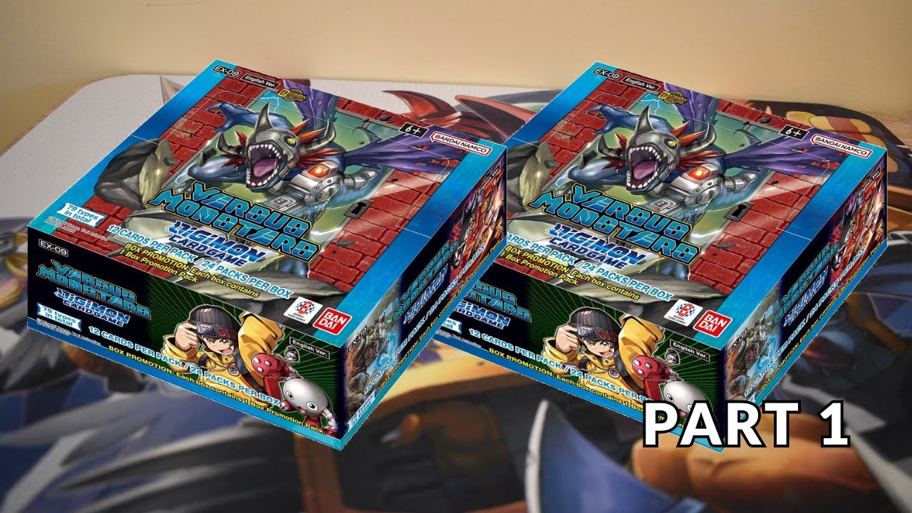 Vpet Nostalgia Blast - EX09 Versus Monsters Digimon Card Game Booster Box