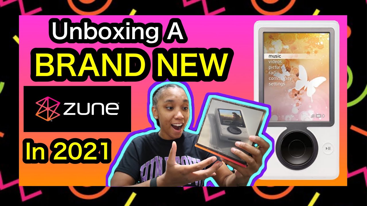 Zune Unboxing In 2021| Microsoft Zune 30GB Review | I Bought A Zune In 2021 | Failed Review In 2021?