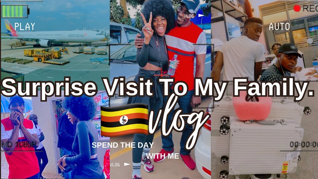 Visiting My Family In Uganda After 4 Years Abroad | Surprise Visit!