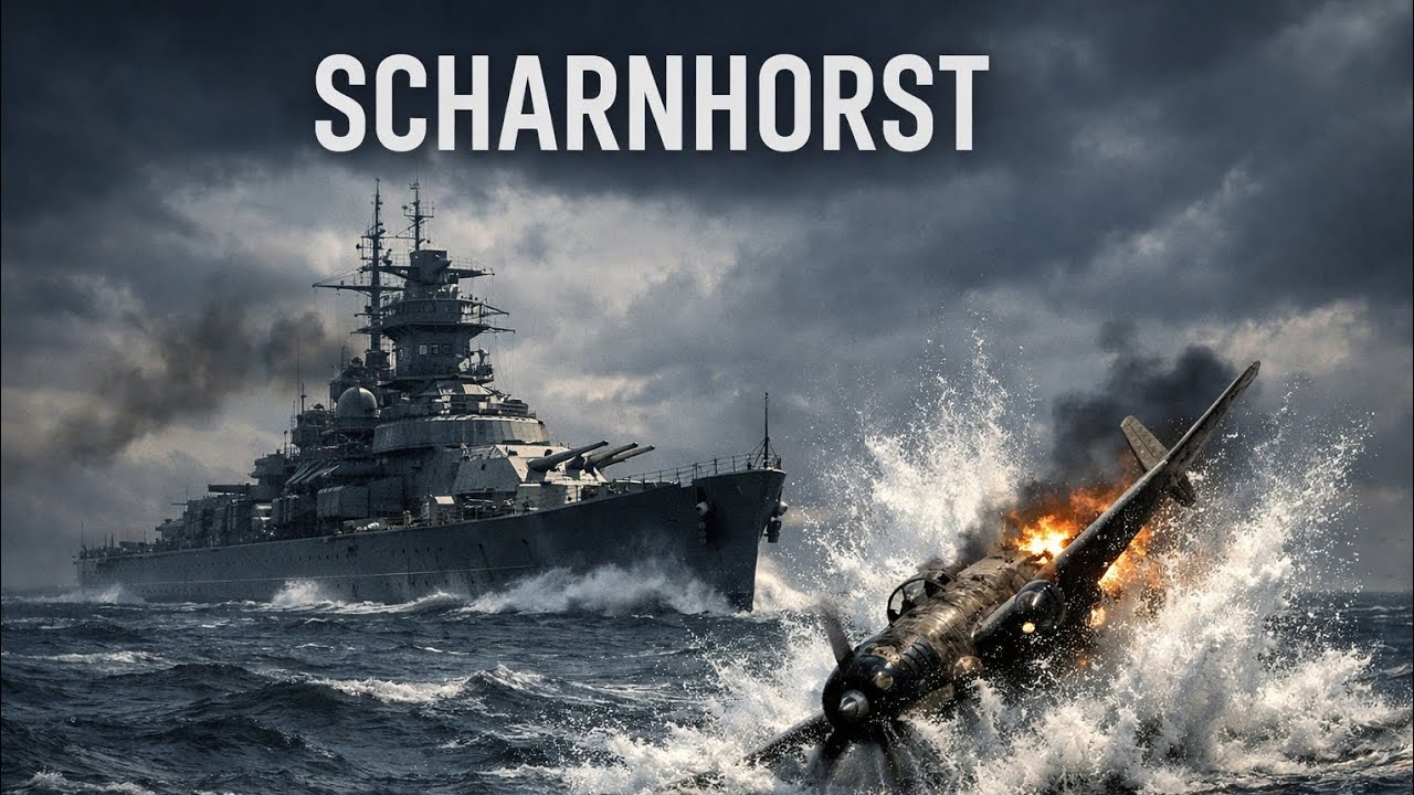Scharnhorst: A Battle Without a Single Hit#WarThunder #NavalBattles#NavalCombat #SeaBattle#Scharnhor