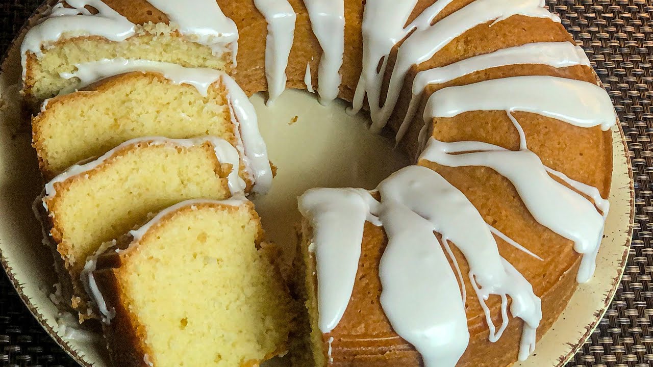 Dixie Crystals Pound Cake from scratch - How to make pound cake recipe