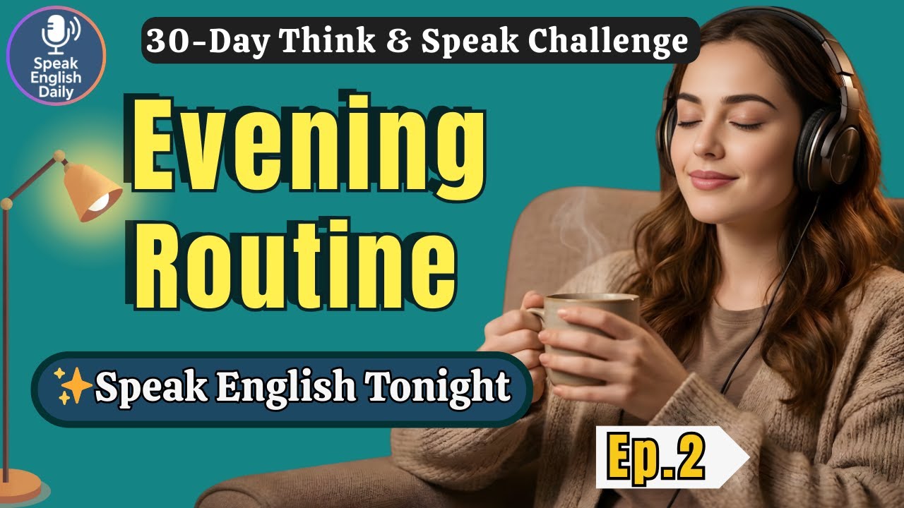 After Work English — 57 Easy Phrases to Relax & Wind Down | Day 2 | Shadowing Practice for Beginners