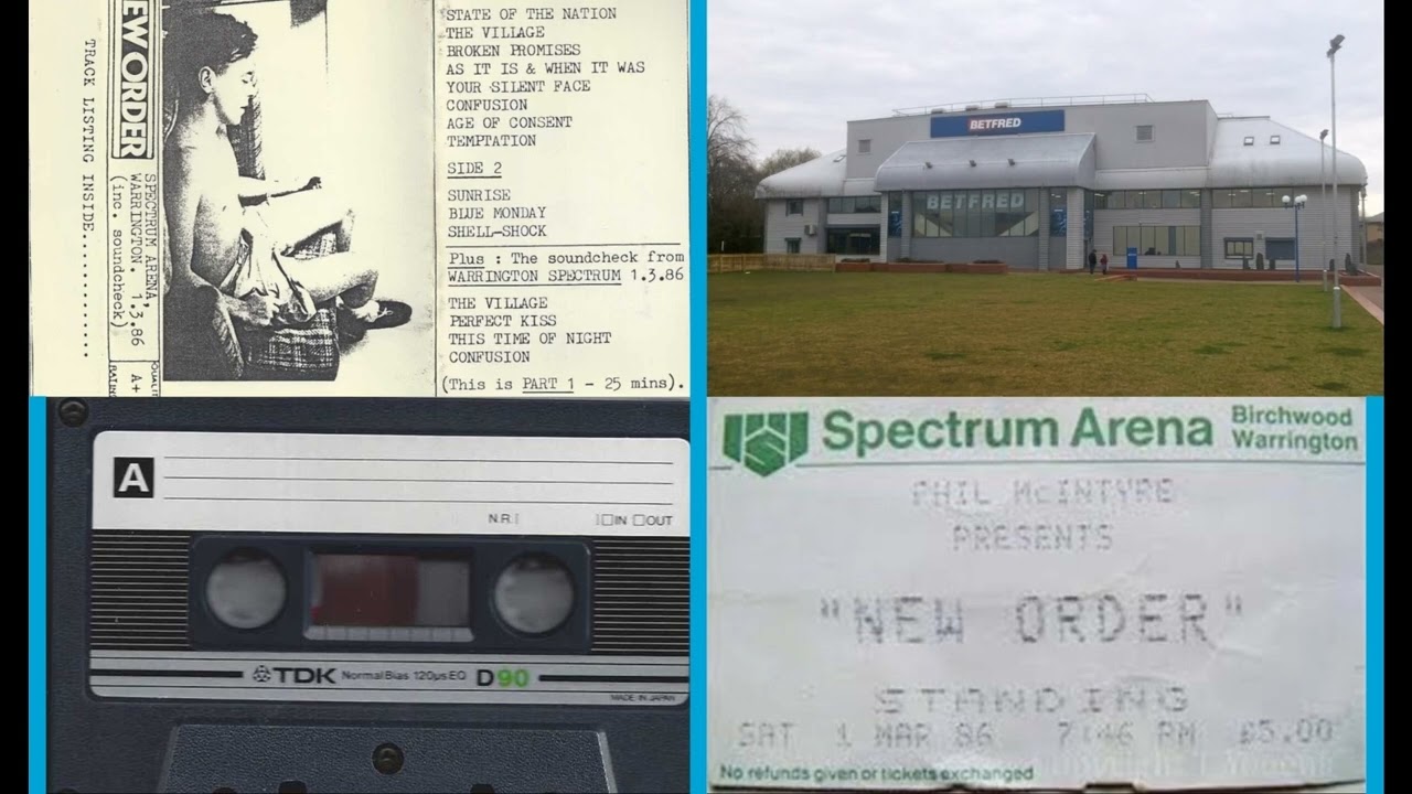 New Order - 1986-03-01 - Spectrum Arena, Warrington [gig - audience recording]