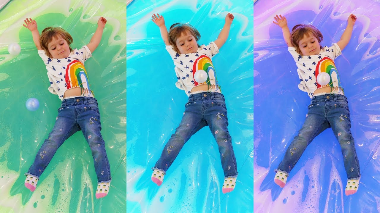 Bianca adora il parco giochi. Video divertente. Giochi per bambini