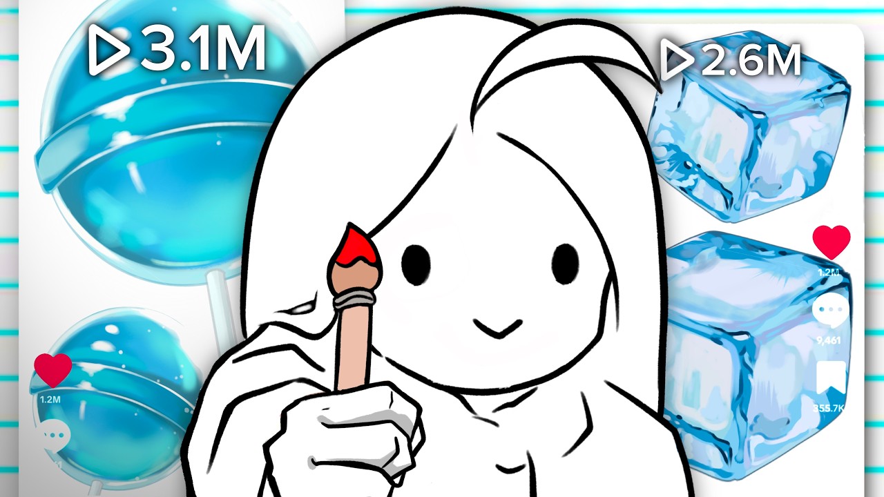 I Tried Satisfying Art Tutorials