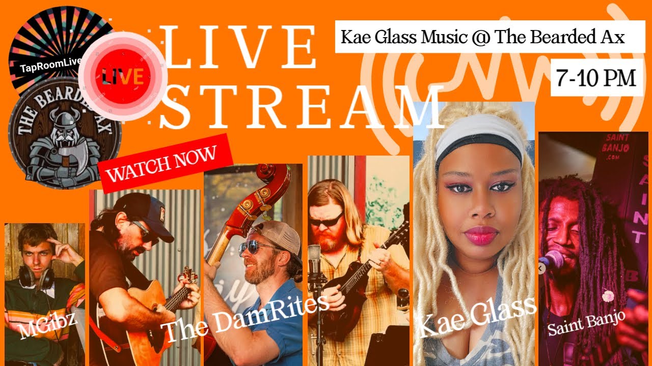 TapRoom Live | Kae Glass Music Livestream @ Bearded Ax Park Circle