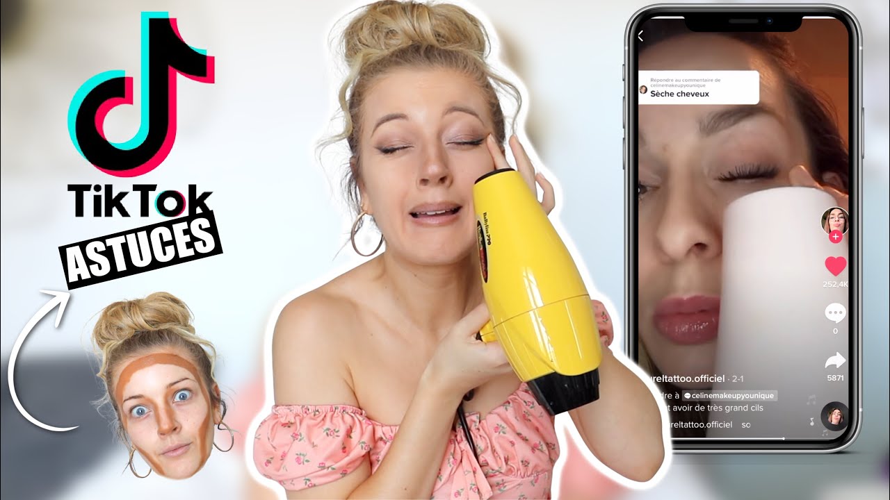 JE TESTE DES ASTUCES MAKEUP TIKTOK !