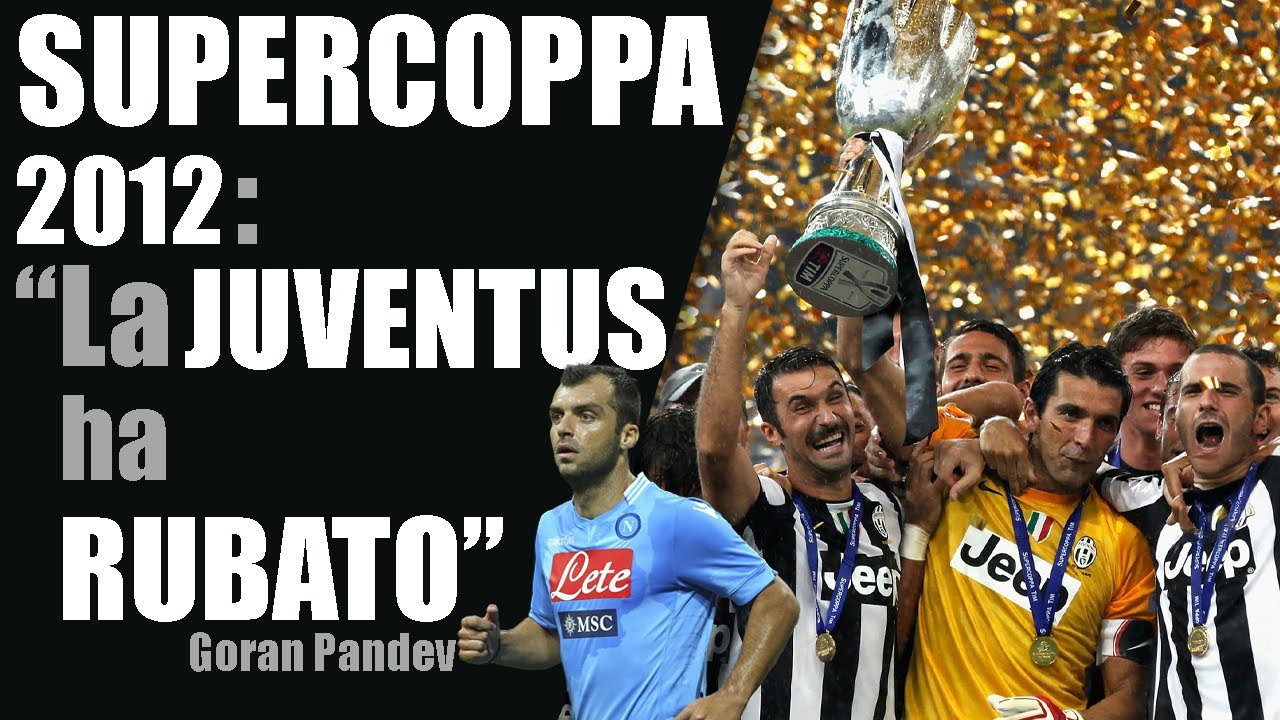 Supercoppa Italiana 2012: La vittoria della Juve e la premiazione boicottata dal Napoli per protesta