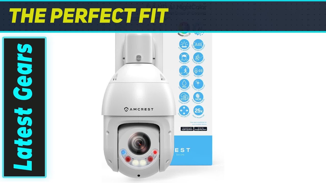 Amcrest IP2M-863EW-AI-V3: лучшая уличная PTZ-камера безопасности?