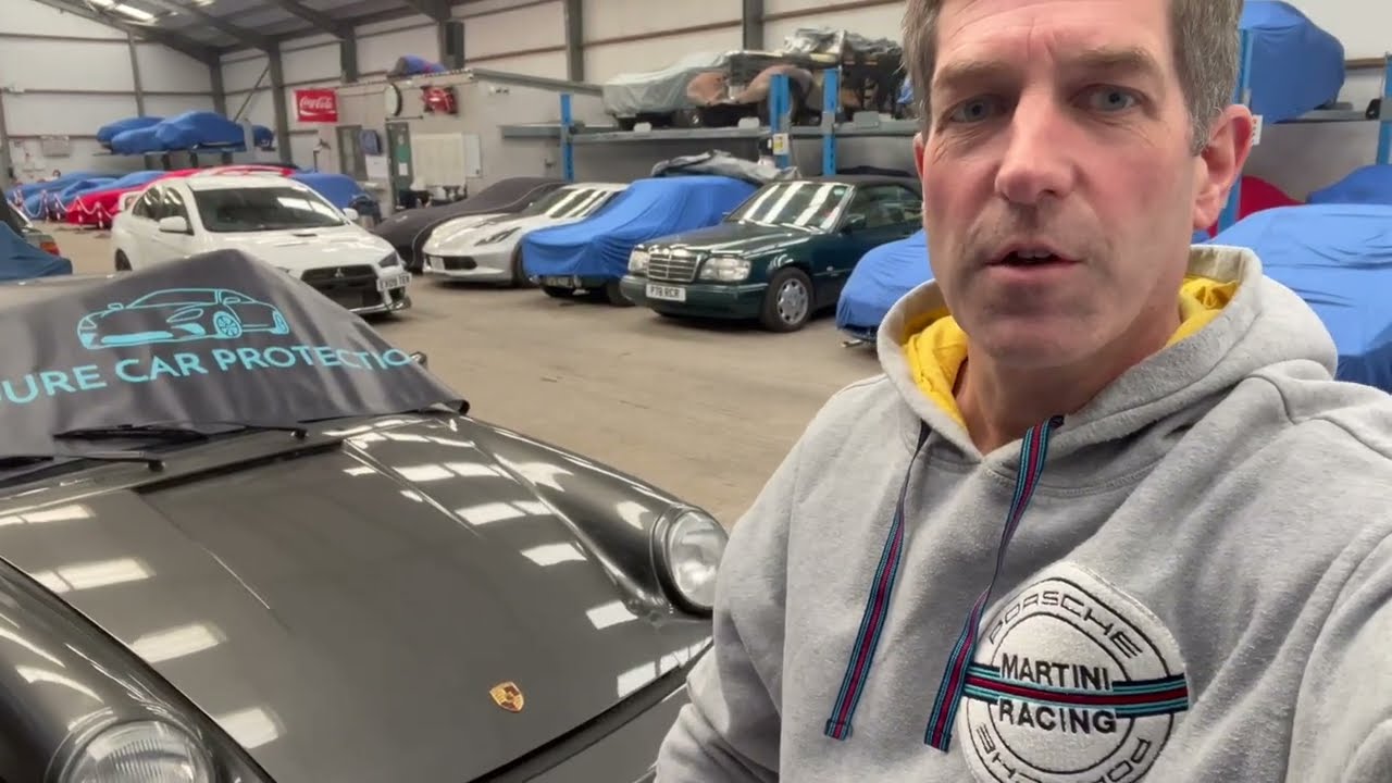Porsche 964 in for Lanoguard Rust Treatment