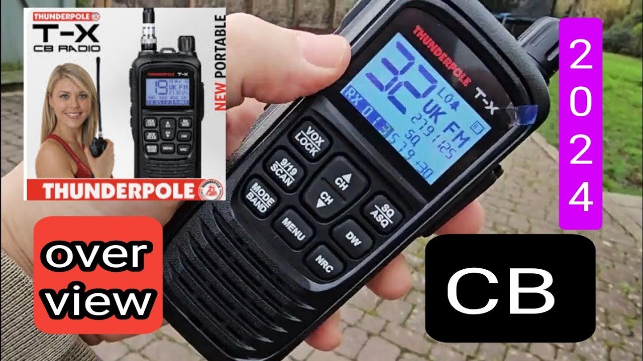 UNBOX - Thunderpole T-X CB , Review & Test AM FM