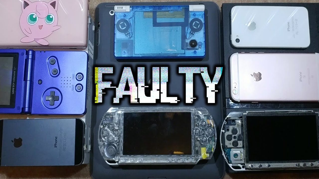 My Faulty/Broken Consoles & Tech Collection!