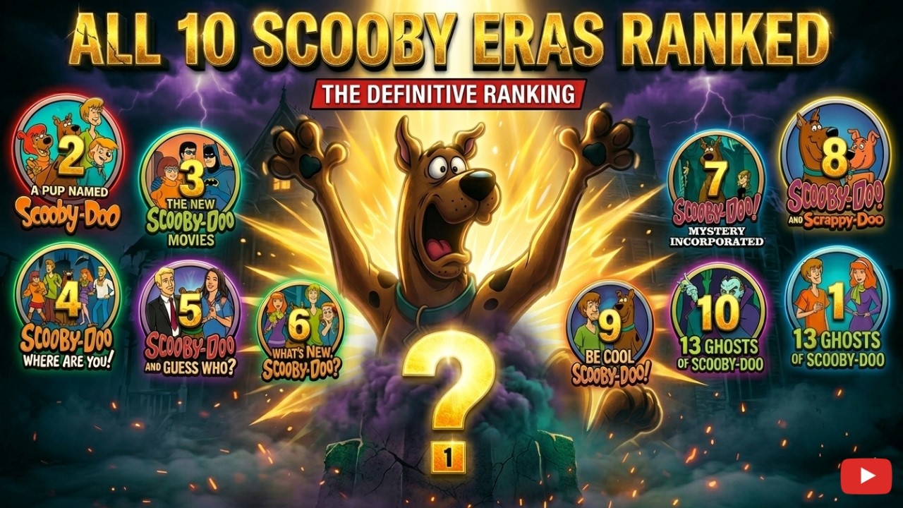 What's The REAL Ranking of All 10 Scooby-Doo Eras IS Zombie Island #1?