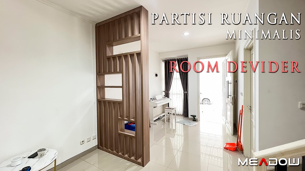Pemasangan Partisi Ruangan Minimalis // Room Devider