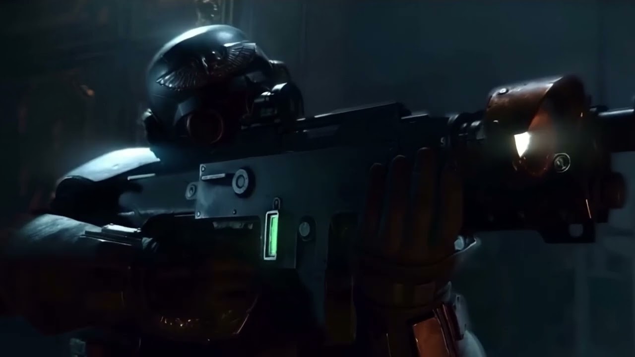 Loading the lasgun (Warhammer 40K - The Kasrkin - Epic music)