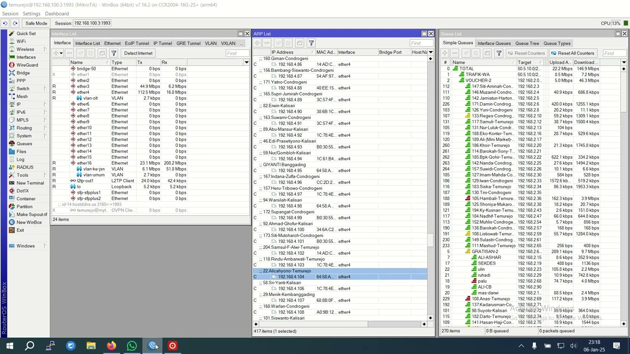 CARA MENDAFTARKAN PELANGGAN BARU DI MIKROTIK